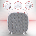 Kera­miskais sildītājs 1500 W ar 2 jaudas līmeņiem telpām līdz 15 m² balts CR7732 Camry