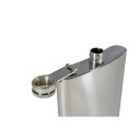 Kabatas kolba, nerūsējo&scaron;ais tērauds, 180 ml, R181000, BasicNature