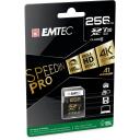 Emtec M&auml;lukaart ECMSD256GXC10SP, 256GB, 100MB/s, UHS-I, V30, 10. klass