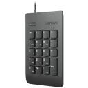 Lenovo Skaitmeninė klaviatūra MODELIS 4Y40R38905, 19 klavi&scaron;ų, USB, laidinė, juoda