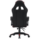 Gaming chair with adjustable backrest 90&deg;&ndash;135&deg; head and lumbar pillows base with PU wheels up to 120 kg Core SGCH2 Black-Red CNE-SGCH2R CANYON