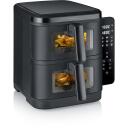 Severin Gaisa fritieris FR 002468, 2800W, 2 grozi, 9 programmas, 2x5.5l, skārienekrāns, mazgājamas daļas