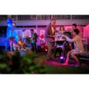 Philips Hue Lily āra gaismeklis 8718696167960, 3x8W, 24V, 600lm, 2000-6500K, melns, matēts