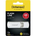 Intenso USB atmintinė 3538490 64 GB, USB 3.2 Gen 1, skaitymo greitis 70 MB/s, USB Type-C, balta, plastikas