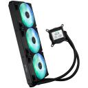 Asus Prime LC 360 ARGB LCD dzesētājs 90RC00Z1-B0EAY0, 3 ventilatori, 2500 RPM, 77.22 CFM, 36.5 dB, 12 V, 1100 mA, 240 mm, 490 mm