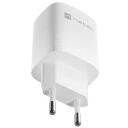 Natec Lādētājs NUC-2140, 30W, 110-240V, 50/60Hz, 1xUSB-A, 1xUSB-C, ātrā uzlāde, universāls