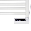 Elektriline r&auml;tikukuivati radiaator vannituppa taimeriga 500W IP24 seinale Sani Towel 500 White Eurom
