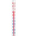 Keltin v&auml;listermomeeter K00410B, -50&deg;C kuni +50&deg;C, 205 mm pikkus, 17 mm laius, pruun, paigaldusraam
