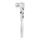 &frac14;&Prime; PIEDZIŅAS MUCIŅU ATSLĒGA AR GROZĀMU GALVIŅU, 1/4" DRIVE FLEX HEAD RATCHET, 4932479648 MILWAUKEE