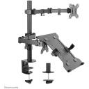 Neomounts monitors stiprinājuma roka FPMA-D550NOTEBOOK, maksimālā slodze 8 kg, minimālais ekrāna izmērs 25.4 cm