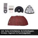 Einhell Power X-Change juhtmevaba multifunktsionaalne t&ouml;&ouml;riist TE-MG 18/1 Li-Solo, 18V, punane/must, 12-pin t&ouml;&ouml;riista hoidja