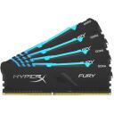 Kingston FURY operatīvā atmiņa DIMM HX426C16FB3AK4/32, 32 GB, 4 x 8 GB, DDR4, 2666 MHz, CAS 16, dzesē&scaron;ana ar siltuma izkliedētāju