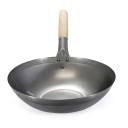 Wok panna, oglekļa tērauds, plakans dibens, Ø 30 cm, R562185, Origin Outdoors