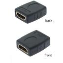 Sbox HDMI adapteris AD.HDMI-F/F, 4Kx2K 30Hz, 10,2 Gbit/s, 24K apzeltīti spraudņi, melna krāsa