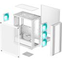 Deepcool CC560 V2 korpus R-CC560-WHGAA4-G-2, 43.2cm, 21.5cm, 48.3cm, 7.2kg, 4xLED ventilaatorit, 2x2.5" SSD, 2x3.5" HDD