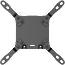 Maclean MC-968 divu roku monitora stiprinājuma roka, 17-57", 27 kg, pilna kustība, maksimālais VESA 200x200