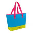 Termiskā soma Beach Fluo Tote GIO`STYLE 112305402, 52x15,5x32 cm, 20 l, zaļa/rozā/dzeltena/gaiši zila