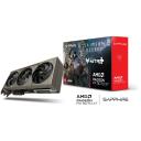 Sapphire Videokaart 11348-10-20G 16GB GDDR6, PCIe x16 5.0, 7680x4320, 3 ventilaatorit, Multi valgustus