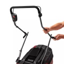 Bezvadu zāles pļāvējs GE-CM 43 Li M, EINHELL, 3413130, 43 cm, 2x4,0Ah akumulatori, 6 augstuma iestatījumi, 600 m² laukumiem