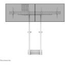 Neomounts TV stiprinājumu piederums ADM-875WH2, 2 ekrāni, 42-65 collas, maksimālais svars 40 kg, VESA 800 x 400