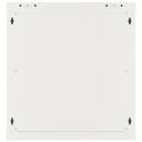 Lanberg Seinale kinnitatav rack WF01-6612-10S, 600x600mm, 12U, max. 60kg, IP20, klaasuks, 4 vertikaalset riba