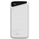 Navitel PWR10 MX White, 10000mAh, 3.7V, 37Wh, 2xUSB-A, kahepoolsed USB-C, mikro-USB, &uuml;lekoormuse kaitse