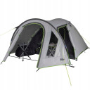 Kupola telts Kira 4.0 4 guļvietas 340x240x130cm pelēka H-HP-10373 HIGH PEAK