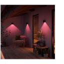 Philips Hue Sienas lampa MODELIS 8719514466777, 8 W, 2000-6500 K, IP44, LED, 590 lm, Dimmable