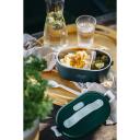 Adler Soojendatav toidukonteiner AD 4505g, 0.8 L, Roostevaba teras/Plastik, Roheline, Soojendab kuni 70&deg;C