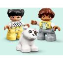 Lego DUPLO 10954 Skaičių traukinys, 23 vnt., 18m+, 10 spalvotų skaičių blokelių, stumiamas traukinys, figūrėlės
