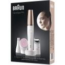 Braun Epilators SE912, 1, Wet & Dry, Akumulators, 10 pincetes, tīrī&scaron;anas birste, soma, balts