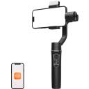 Hohem Gimbal iSteady Mobile+ Kit iSM5K, 5V/2A, 280g, 1800mAh, 13h, 600&deg; панорама, 320&deg; вращение, 320&deg; наклон, эргономичный