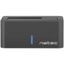 Natec Kangaroo USB 3.2 Gen 1 (3.1 Gen 1) Type-A NSD-0954, 1x USB 3.2 Gen 1, 5 Gbit/s, 8 TB, SSD, HDD, melns