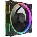 Asus Datora korpuss MR120 90DA00L0-B09020, 12 cm, 3 ventilatori, 58 cfm, 1600 RPM, 23 dB, 7 lāpstiņas, RGB