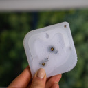 Комнатный биметаллический термометр с гигрометром BIOTERM 014801 -20°C до +50°C, белый