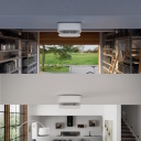 Ajax FireProtect 2 AC Heat/Smoke Jeweller wireless smoke and heat detector mains-powered 110&ndash;240 V with backup battery 85 dB siren 1700 m Jeweller radio range for indoor use white