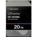 Western Digital HDD 0B47749 20TB 7200RPM 12Gbit/s 512MB Ultrastar DC HC555, 3.5", CMR, 5 лет гарантии