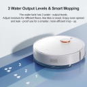 Putekļu sūcējs robots ar mitro un sauso tīrīšanu S40C EU 5000 Pa 2600 mAh ar 0.52 L putekļu tvertni balts BHR9664EU Xiaomi