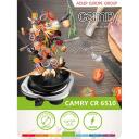 Camry | CR 6510 | Number of burners/cooking zones 1 | Rotary knob | Stainless steel | Electric