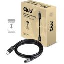 Club3D видео кабельный адаптер CAC-1022, 2м, 32.4Гбит/с, 8K @ 60Гц, 144Гц, 28AWG, прямой разъем, M/F