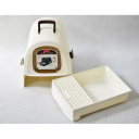 Kassiliiva jaoks kaanega kast 51x38,5x40cm kreemjas v&auml;rv 0800615P16 Curver