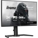 Iiyama G-MASTER GB2441HSU-B1 LCD monitor, 60.5 cm, 1920 x 1080 px, Full HD, LED, must, IPS, 144 Hz, 1 ms, 2xHDMI, 1xDP, 2xUSB 2.0