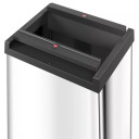 Big-Box Waste Bin Swing XL HAILO 030860211 52L Stainless Steel