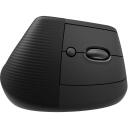 Logitech USB optiline hiir RIGH 910-006494, 4000 DPI, 4 nuppu, AA aku, vertikaalne disain, ergonoomiline