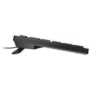 Natec Herring US Multimeedia Slim klaviatuur Must NKL-2341, 1.5m, 105 nuppu, USB, ABS, ilma taustvalgustuseta, numbriklaviatuur