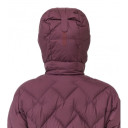 Jaka W PERMAFROST Light Down Parka, izmērs: S, Maroon, 4548801931612 Mont-Bell