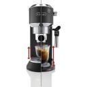Delonghi Dedica sūknis EC685.BK, 1300 W, 15 bar, 1.1 L, 2 puodeliai, reguliuojamas kavos stiprumas, integruotas pieno putotojas