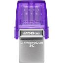 Kingston DataTraveler USB atmintinė DTDUO3CG3/256GB, 256 GB, USB Type-C/Type-A, skaitymo greitis 200 MB/s