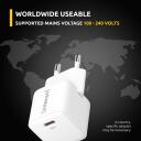 Intenso toiteadapter 7803022, Sissejuhatav pinge 100-240 V, Sissejuhatav sagedus 50/60 Hz, USB-C v&auml;ljund 30 W, Kiire laadimine