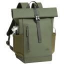 Rivacase Seljakott Eden-Eco 7826 GREEN, 17L, 14", veekindel, ergonoomiline disain, kaks k&uuml;lgmist taskut